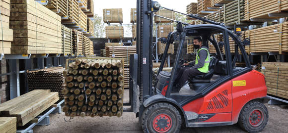 Suregreen Ltd Timber Yard & Forklift
