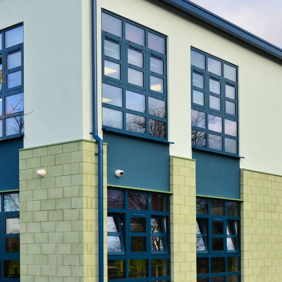 Gartree High School Modular Science Block Web Banner